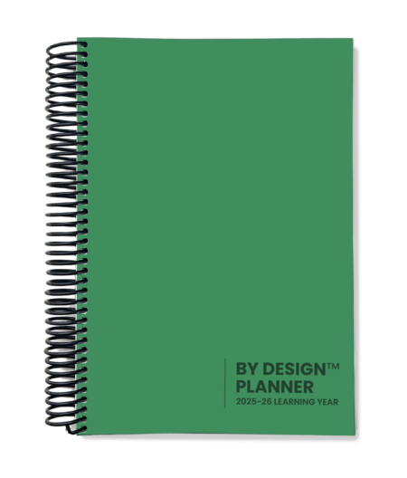 CEimpact BY DESIGN PLANNER 2025-26 Learning Year – Spiral Bound