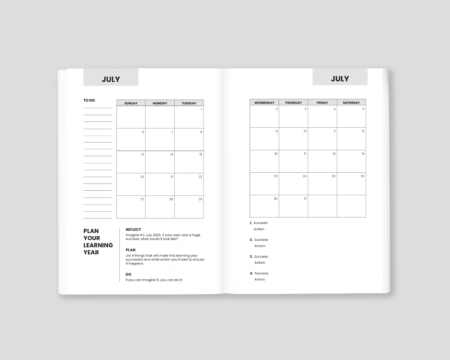 By Design™ Planner Learning Year 2025-26  |  Spiral-Bound - Image 2